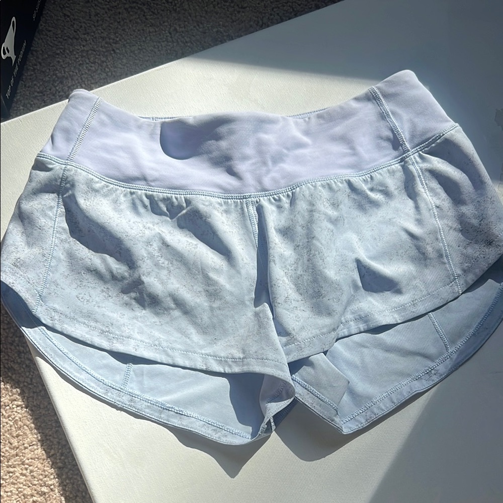 Lululemon Athletica Blue Athletic Shorts for Performance